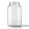 NMS 1 Gallon Glass Wide-Mouth Fermentation/Canning Jar With 110mm Black Plastic Lid , Grommet & 2 piece airlocks