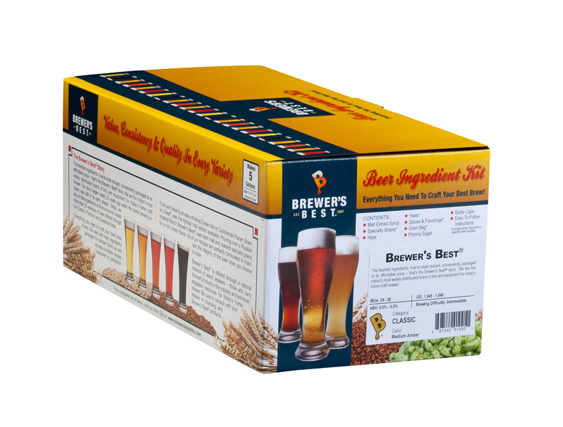Brewer's Best Home Brew Beer Ingredient Kit 5 Gallon Extra IPAHop