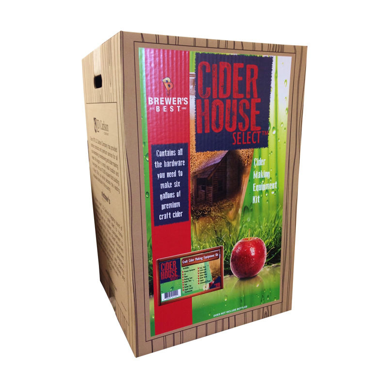 Cider House Select Hard Cider Equipment Making Kit 6 Gallon > North