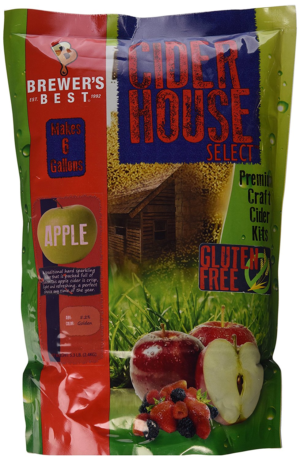 Brewer's Best Hard Cider House Select Cider Kit Apple > North