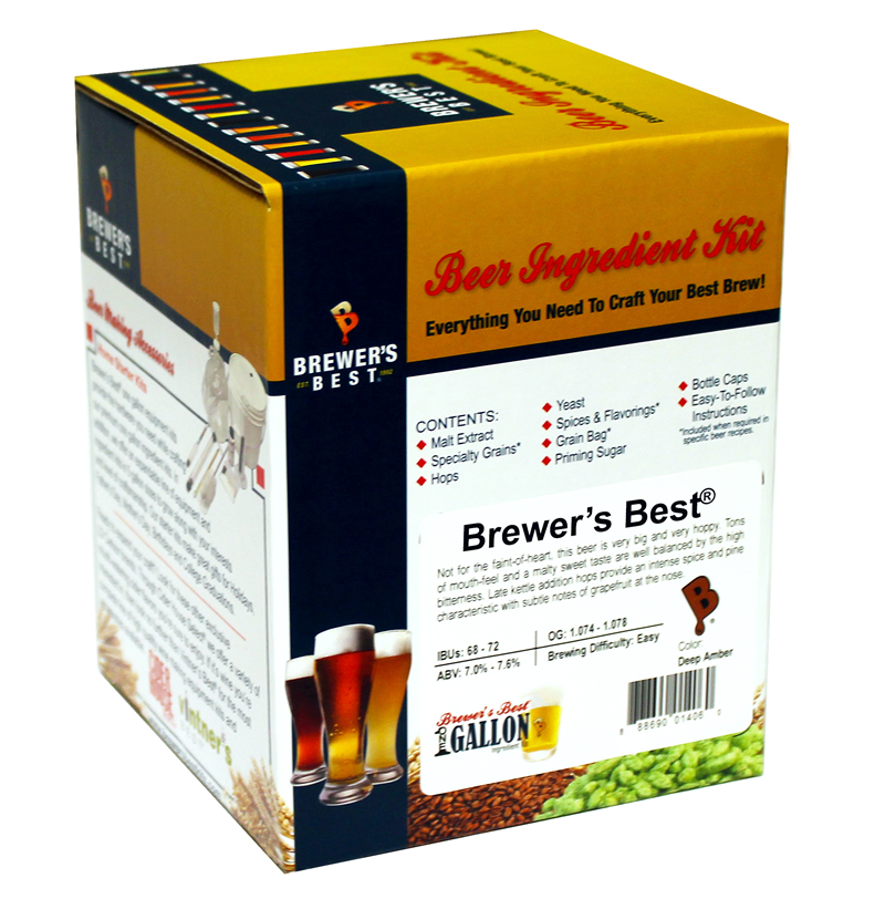 Brewer's Best One Gallon Home Brew Beer Ingredient Kit Pale Ale