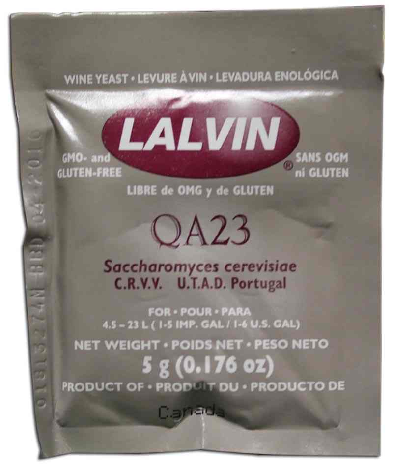 Lalvin QA23 Active Freeze Dried Wine Yeast > North Mountain Supply