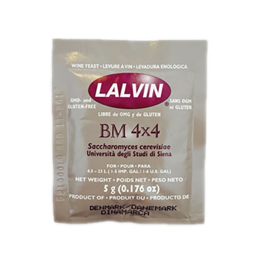 Lalvin BM 4x4 Active Freeze Dried Wine Yeast > North Mountain Supply
