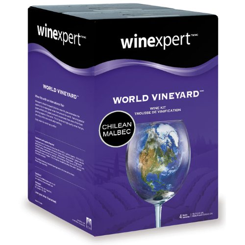 Wine Expert World Vineyard 6 Gallon Wine Ingredient Kit Chilean