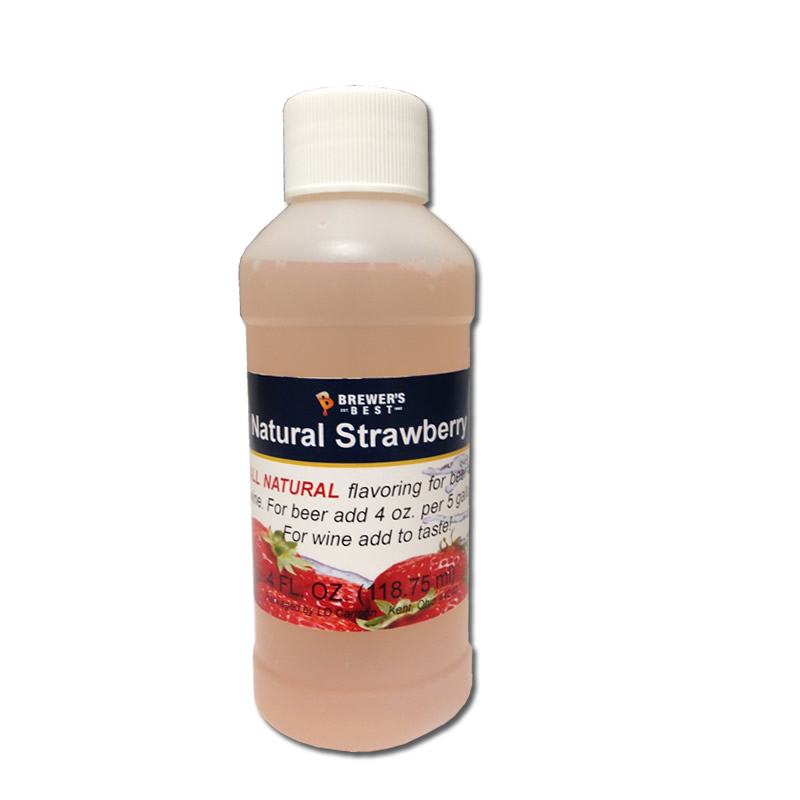 Brewer's Best Natural Beer & Wine Fruit Flavoring/Extract Strawberry