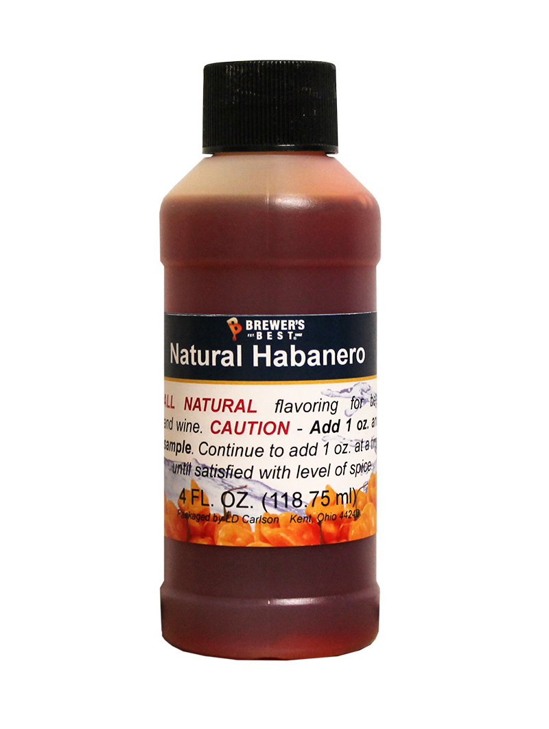 Brewer's Best Natural Beer & Wine Fruit Flavoring/Extract Habanero