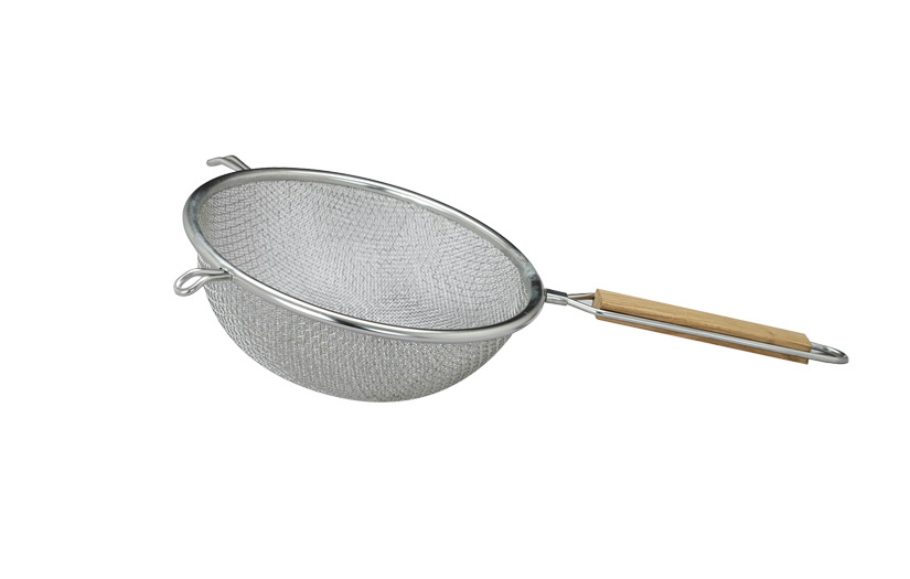 6" Stainless Steel Double Mesh Strainer > North Mountain Supply