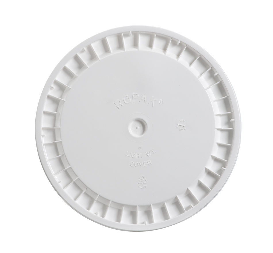 Undrilled Lid For 5 & 6.5 Gallon Fermenting Bucket > North Mountain Supply