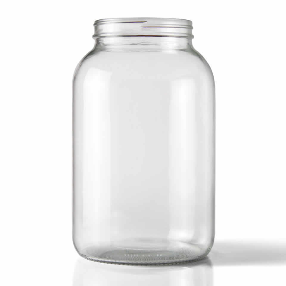 1 Gallon Wide Mouth Glass Jar