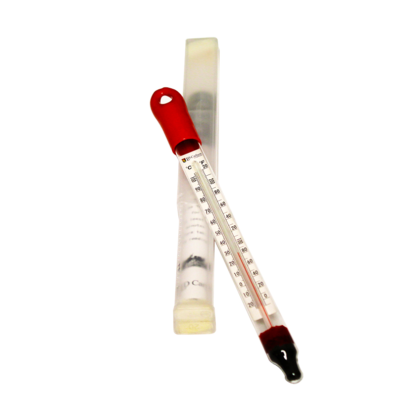 8 Inch Floating Glass Thermometer Range 0220° F > North Mountain Supply