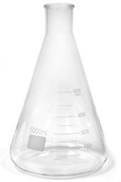Erlenmeyer Flask 5000ml Accommodates Univ Large Bung North Mountain Supply