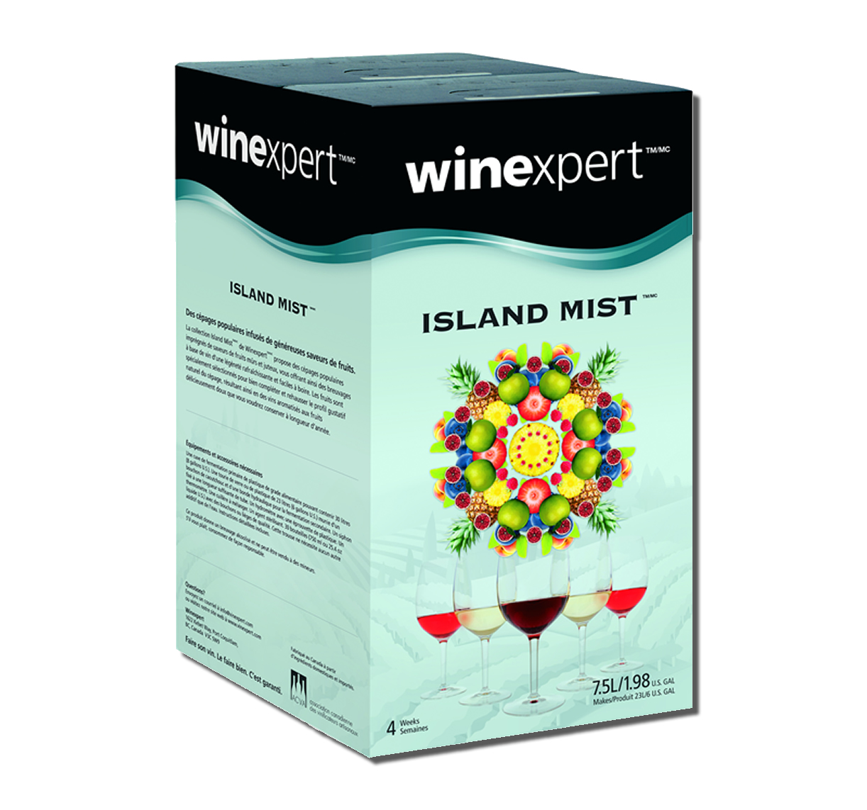 Wine Expert Island Mist White Cranberry Pinot Gris 6 Gallon Wine
