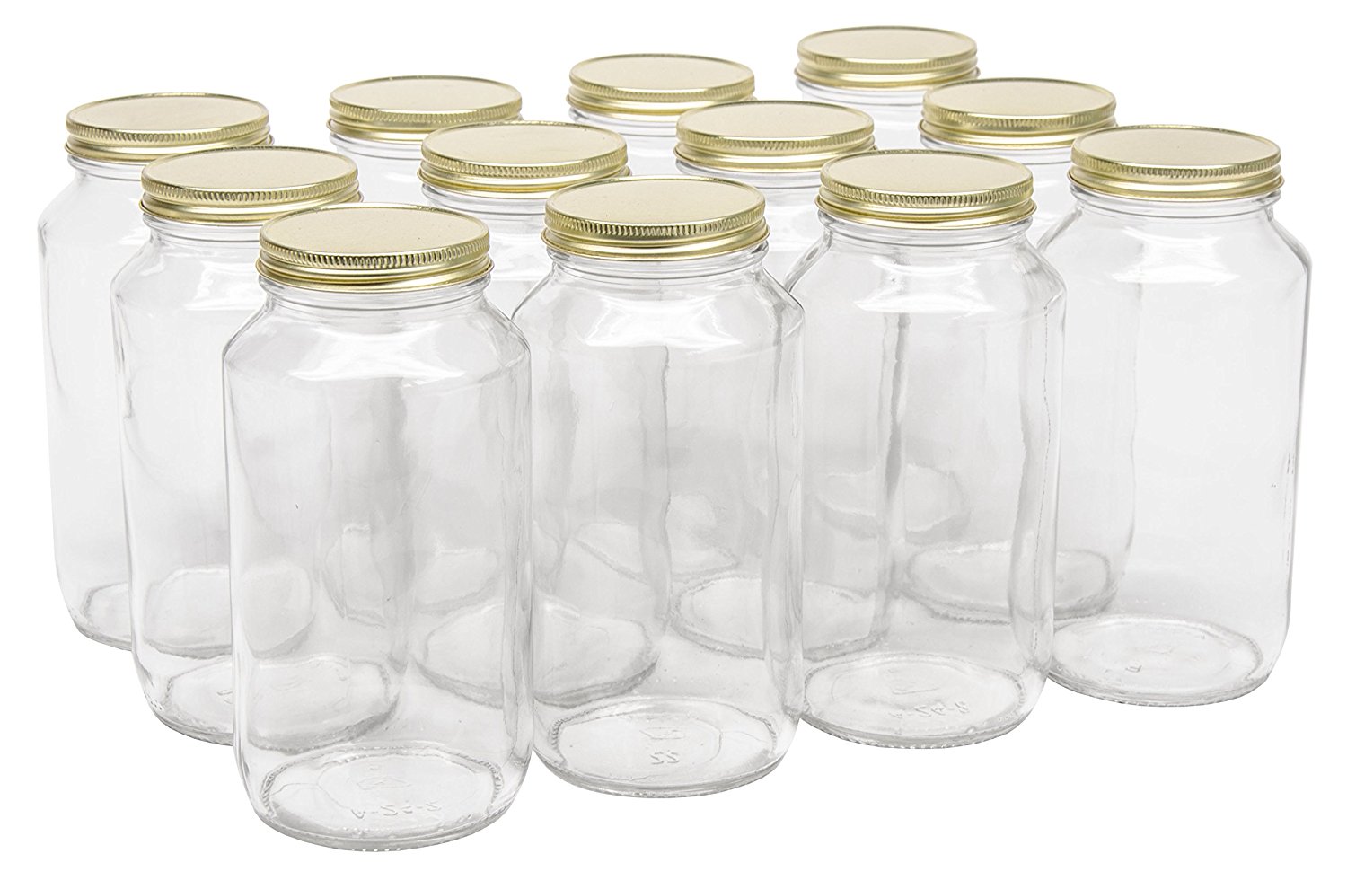 NMS 4 Ounce Glass Hexagon Canning Jars 58 Lug - Case of 12 - With Lids >  North Mountain Supply