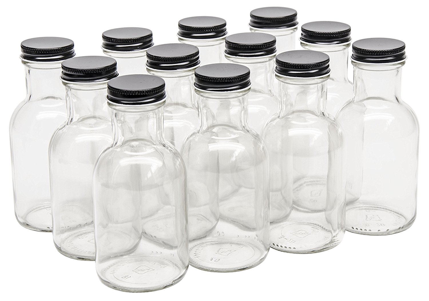 Glass Spice Jars - 8 oz