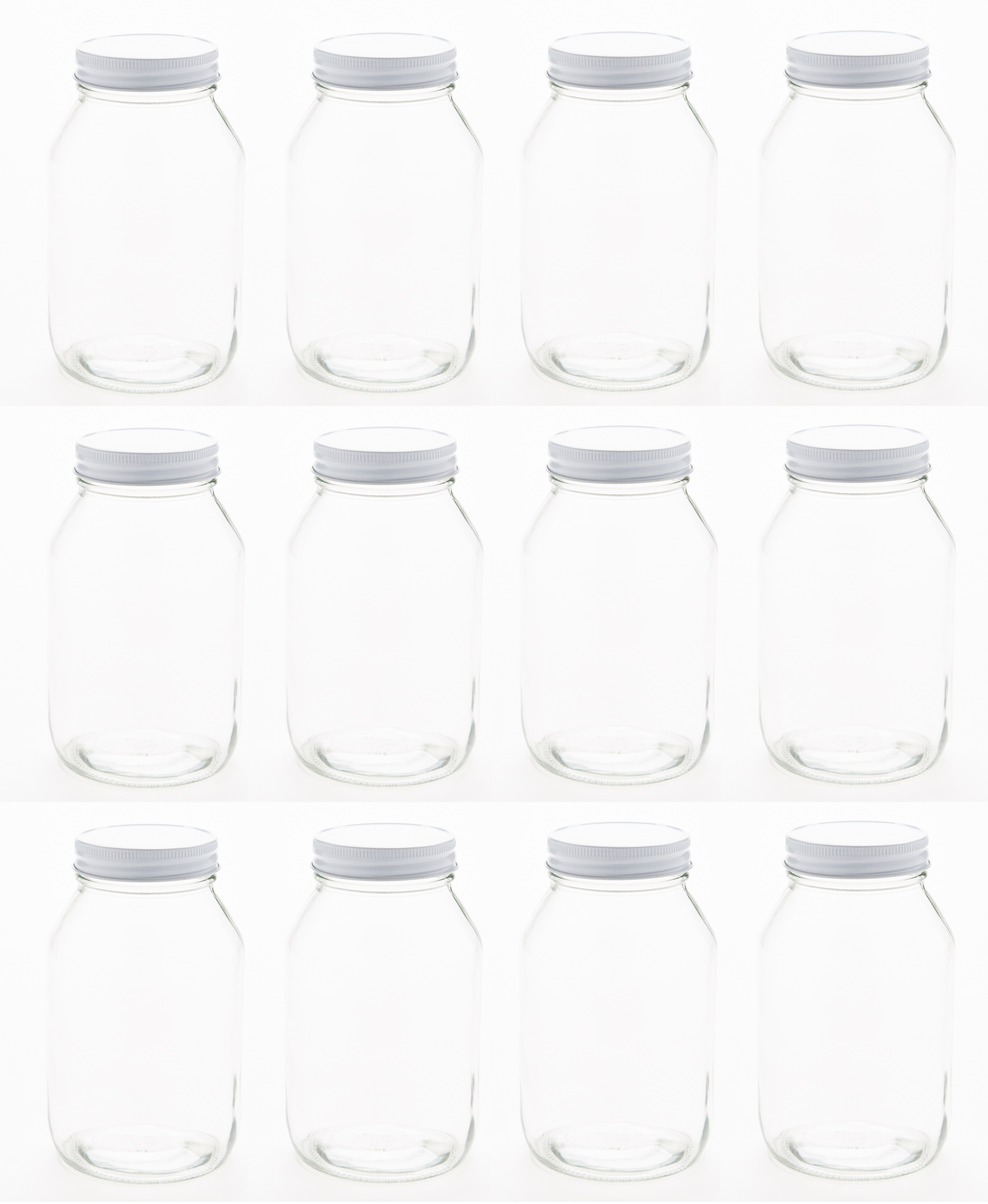 16 oz Glass Mason Economy Jars