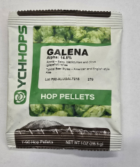 Hopunion US Hop Pellets 1 oz - For Beer Making - Galena Old Stock