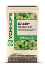 Hopunion US Hop Pellets 1 LB - For Beer Making - Summit