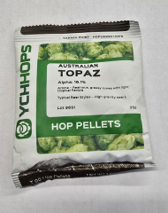 Hop Pellets 1 oz - For Beer Making - Australian Topaz Old Stock