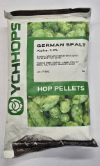 Hopunion Imported Hop Pellets 1 LB - For Beer Making - German Spalt Old Stock