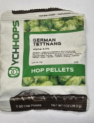Hopunion Imported Hop Pellets 1 oz - For Beer Making - German Tettnang  Old Stock