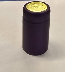 Purple PVC Heat Shrink Capsules - 60 pack