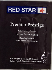 Red Star Premier Prestige Wine Yeast – Pack of 5 – With North Mountain Supply Freshness Guarantee