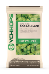 Hopunion US Hop Pellets 1 LB - For Beer Making - Sorachi Ace