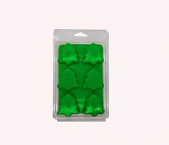 North Mountain Supply Wax Melt Tree Shaped 6-Cavity Clamshells 4 oz - 60 Pack