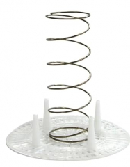 North Mountain Supply Fermentation Spring and Plastic Press (6.5" Diameter) - Keeps Food Submerged in The Brine