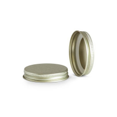 53mm Gold Metal lids