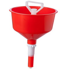Self-Leveling Automatic Funnel - Works Great for Filling Bottles - Made in Italy