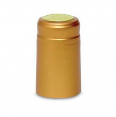 Solid Bronze PVC Heat Shrink Capsules - 30 pack