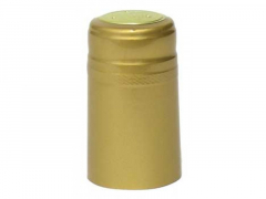 Gold PVC Heat Shrink Capsules - 30 pack