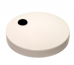 110mm Wide Mouth Grommeted Plastic Lid