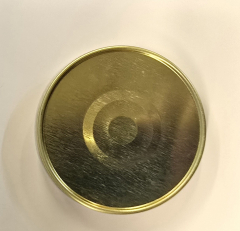 63-400 Metal Gold With Safety Button Plastisol Lined 1pc