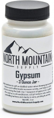North Mountain Supply - GY-3oz Food Grade Calcium Sulfate (Gypsum) (3 Ounces)