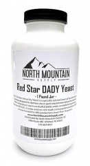 North Mountain Supply Red Star Distiller's Active Dry Yeast (DADY) - 1 Pound Jar