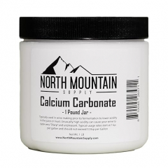 North Mountain Supply Food Grade Calcium Carbonate 1 Pound Jar
