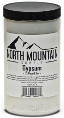 North Mountain Supply - GY-1.5lb Food Grade Calcium Sulfate (Gypsum) (1.5 Pounds)