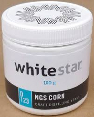 White Star D123 NGS Corn Craft Distilling Yeast - 100 gram