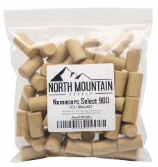 North Mountain Supply Synthetic Nomacorc Select 900 Corks 22.5 x 38mm (1.5") - Bag of 60