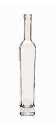 NMS 375ml Fidgi clear glass wine/spirits bottle bar top finish - Case of 4