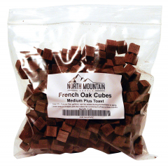 North Mountain Supply French Oak Cubes - 1 lb. - Medium Plus Toast