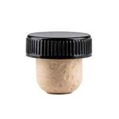 North Mountain Supply Bar Top Tasting Corks - Synthetic Cork with Plastic Tops - Bag of 12