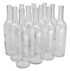 North Mountain Supply Clear 16 oz Glass Grolsch-Style Beer Bottles - With  Ceramic Swing Top Caps - Case of 12