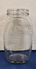 NMS 11 Ounce Glass Queenline Honey Jar