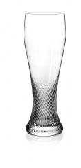 North Mountain Supply Tornado Wheat Beer Glasses - Great for All Wheat Beers - 23 Ounces
