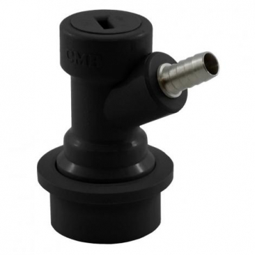 Standard Ball Lock Liquid Disconnect - 1/4" Barb