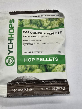 Hopunion US Hop Pellets 1 oz - For Beer Making - Falconer's Flight Old Stock