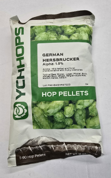Hopunion Imported Hop Pellets 1 LB - For Beer Making - German Hersbrucker Old Stock
